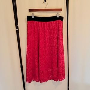 LuLaRoe Lola Lace Skirt
